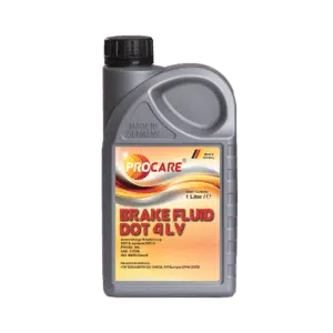 Brake Fluid DOT 4 LV is a synthetic 'low viscosity' high-performance brake fluid