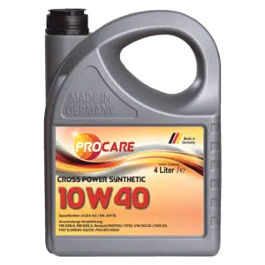 Cross Power Synthetic 10W-40 is a semi-synthetic low friction oil to be used in passenger cars’ gasoline and diesel engines