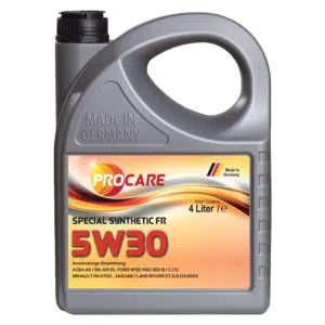 Special Synthetic FR 5W-30 is a high-alloyed all-seasons oil takes care for the enviroment by reduced emissions of CO2 and particles