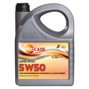 Super Sport 5W-50 is a high performance motor oil with best anti wear protection