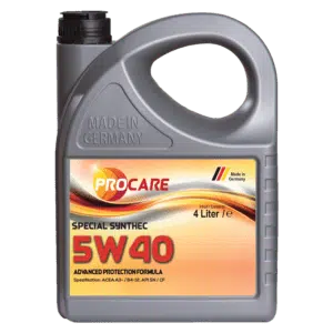 Special Synthec SAE 5W-40 ist ein Hochleistungs-Leichtlauföl, welches für Otto- und Dieselmotoren von PKWs
