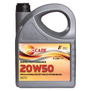 Super Performance SAE 20W-50 Motorenöle basieren auf mineralischen Grundölen und ausgewählten Wirkstoffkombinationen
