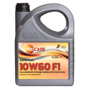 Super Race 10W-60 ist ein vollsynthetisches Hochleistungs-Leichtlaufmotorenöl für alle sportlichen HighTech-Motoren