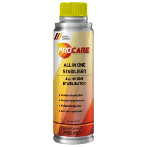 All-in-one Stabiliser is a multifunctional fuel stabiliser for petrol and diesel engines