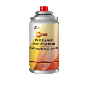 procare Batteriepol Schutzfarbe dauerhaft säurebeständig und temperaturbeständiger Korrosionsschutz für Batterieclips und Terminals
