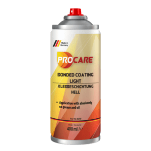 Procare Bonded Coating Light is quick - drying, oil - free and touchproof sliding lacquer with bright PTFE solid lubricants