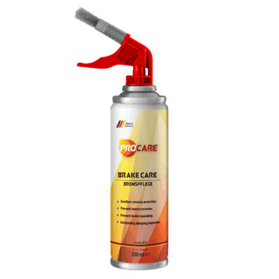 Brake Care is a powerful - bond inspection and repair special lubricant with Prevents contact corrosion