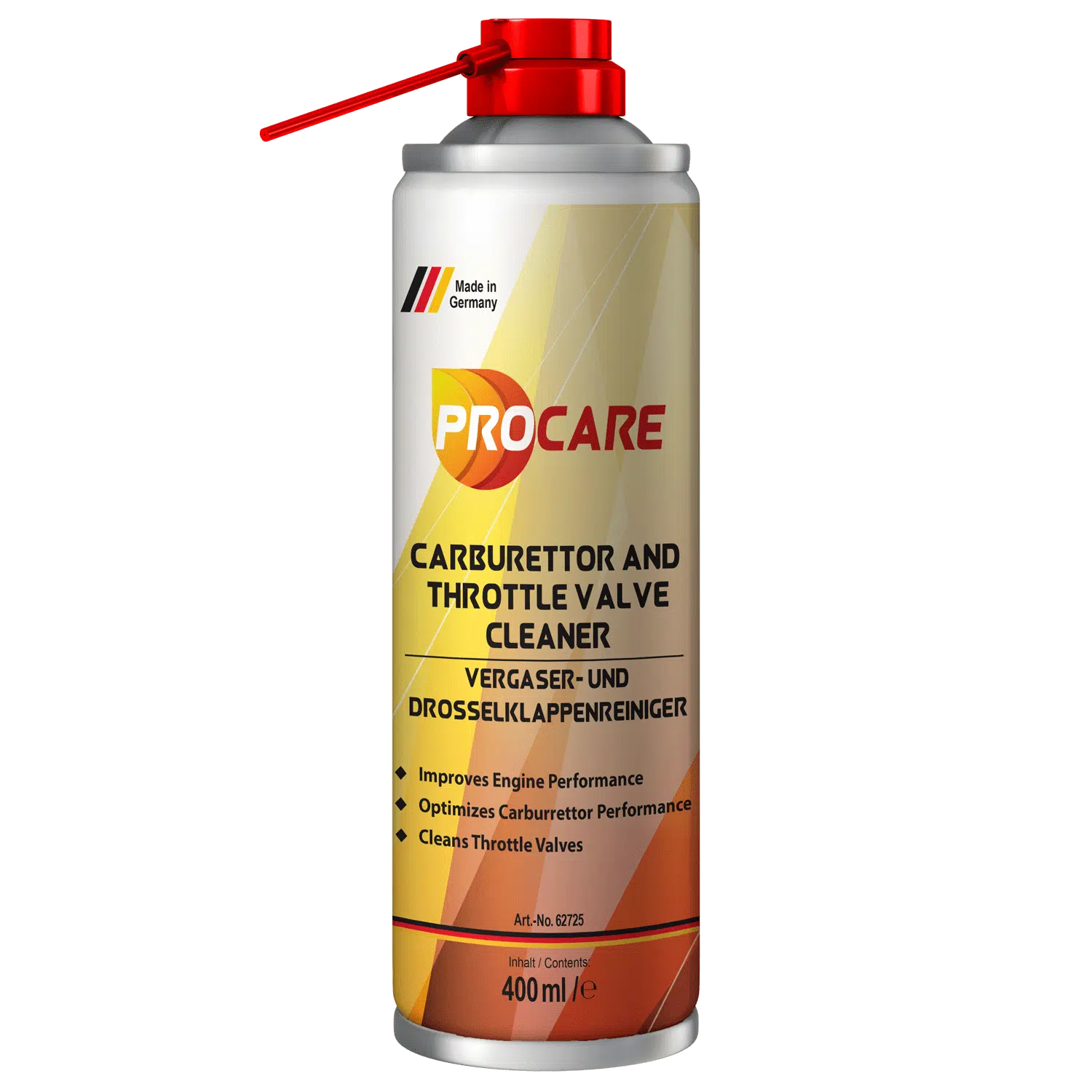 Procare Carburettor and Throttle Valve Cleaner is a highly effective active solvent