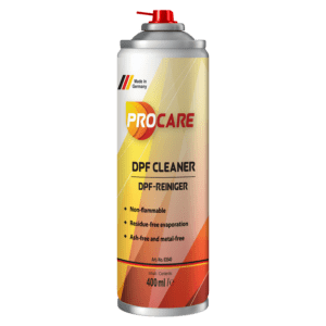 Procare DPF Cleaner Spray is a non - flammable , metal-free cleaner for removing carbon and ash deposits