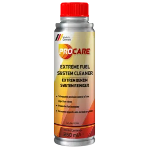 Extrem Benzinsystem Reiniger ist ein Kraftstoffzusatz, der das Einspritzsystem reinigt.