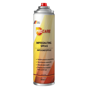 procare Impregnating Spray is a universal waterproofing spray . Neutral in colour and powerful