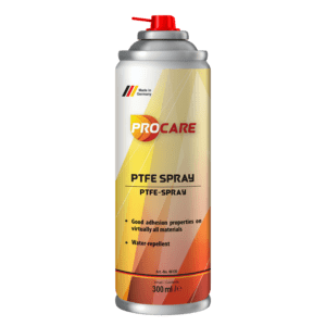 Procare PTFE Spray ist Ölfreies , fettfreies Trenn und Gleitspray auf PTFE Dispersionsbasis