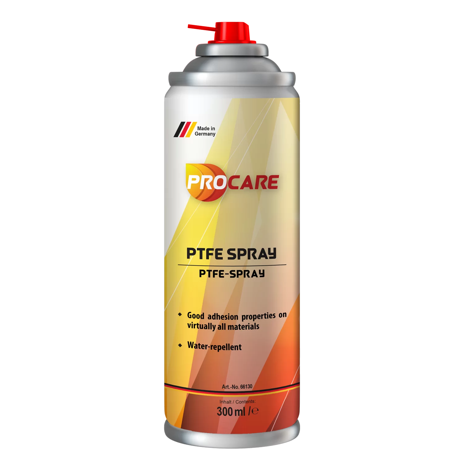 Procare PTFE Spray is oil - free , grease-free , Ideal for reducing friction on different materials