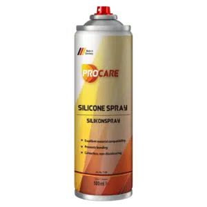 procare Silikonspray Hochwertiges Silikonspray mit stark schmierenden Trenn - und Schmiereigenschaften
