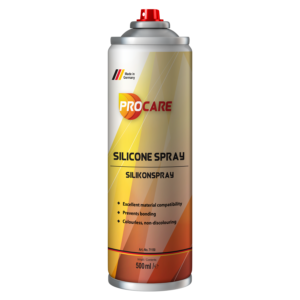 procare Silicone Spray is a high-quality silicone spray with highly lubricating separating and lubrication properties