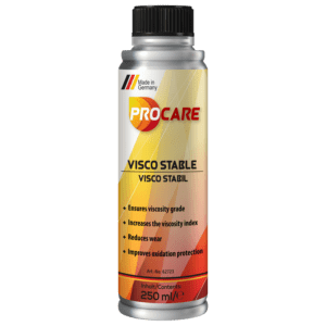 Visco Stable is a highly-effective engine oil additive to stabilize the viscosity of the engine oil and to protect the oil quality
